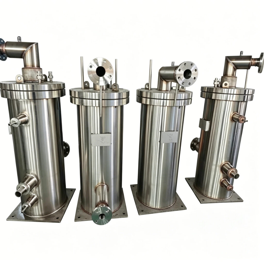 Welded pressure vessel stainless steel filter tanks