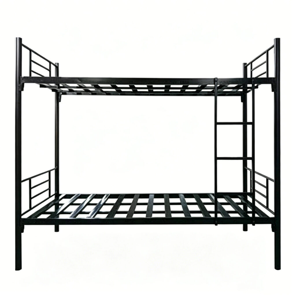 Reliable Welded Steel Bed Frame No Wobble Bolts Free Assembly Heavy Duty Truck Cab Sleeper Chassis Linear Motion Base 2 Welded Steel Bed Frame with high strength welded joints and rigid assembly
