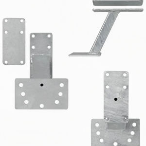 Z Bracket galvanized metal wheel mounting support stamping parts