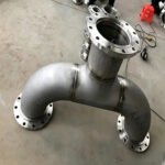 High Pressure Oil and Gas Welding Accurate 2500 PSI Rating 100 Percent X Ray V...