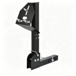 Secure Aluminum Spare Tire Mount RV Bumper Carrier Off Road Trailer Swing Arm ...