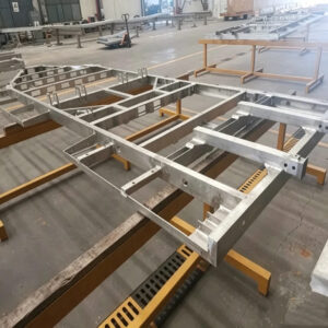 Rust Free Aluminum RV Frame 8×24 Foot Camper Chassis Fifth Wheel Support ...