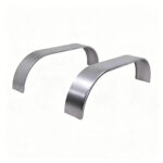 Rust Proof Aluminum Fender 5052 Alloy Boat Trailer Tire Cover RV Wheel Arch Protection Utility Trailer Fender Kit - Tig We...