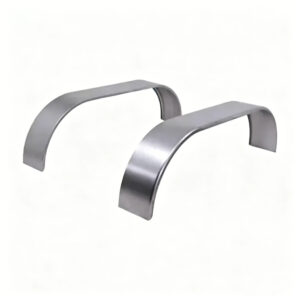 Rust Proof Aluminum Fender 5052 Alloy Boat Trailer Tire Cover RV Wheel Arch Protection Utility Trailer Fender Kit - Tig We...