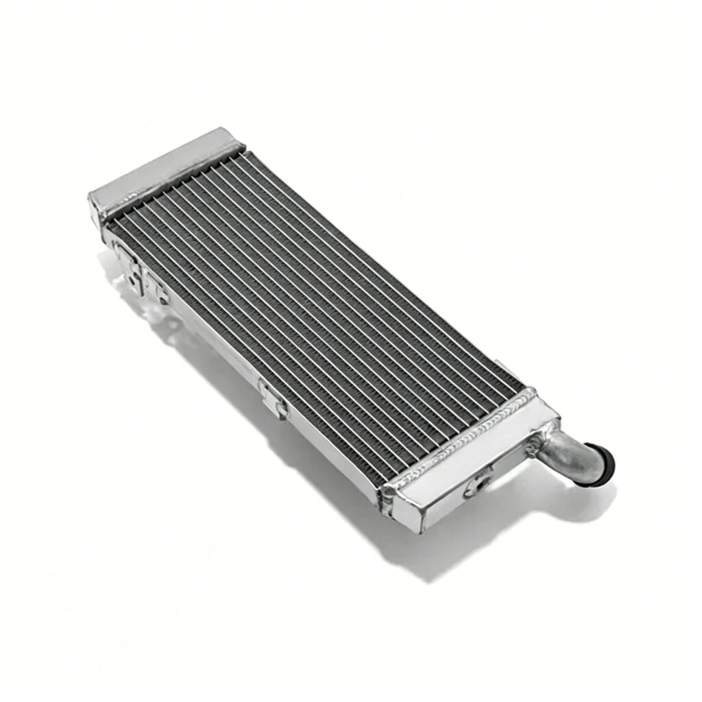 High Performance Motorcycle Radiator 6061 Aluminum Reliable Sportbike Engine C...