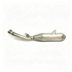 Heat Resistant Motorcycle Exhaust Tube Reliable 304 Stainless Steel Custom Dra...