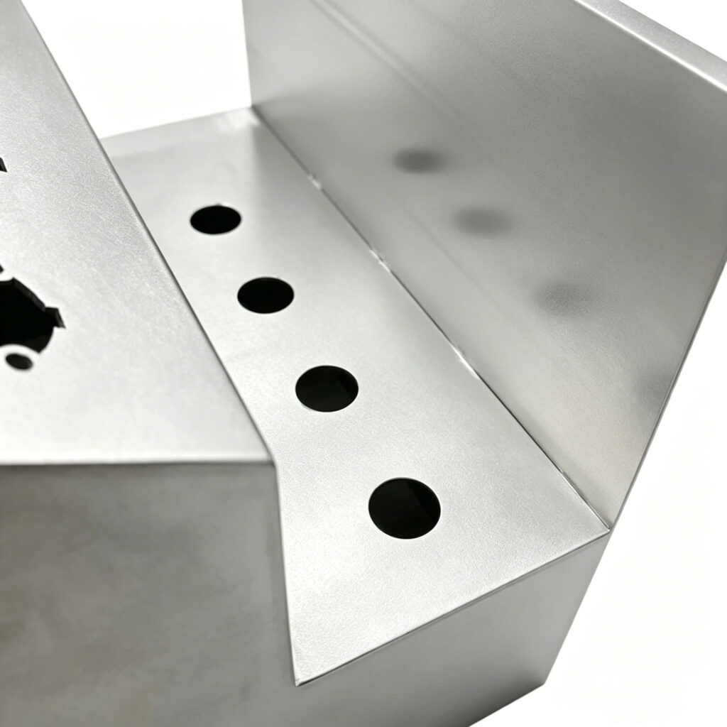 Durable aluminum box enclosure used for electrical control systems and equipment protection