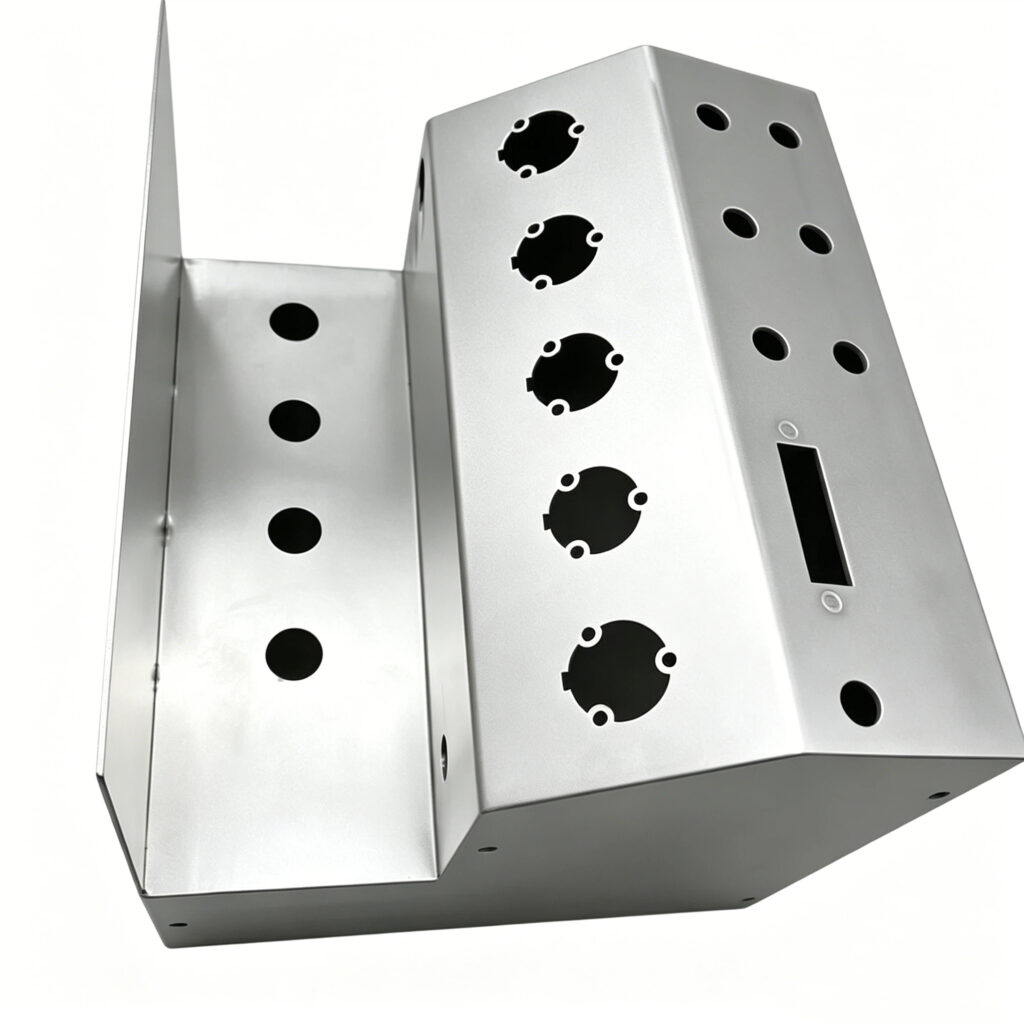 High precision aluminum box enclosure designed for rugged industrial and OEM electronic systems