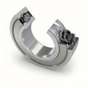CNC precision Ball Race Bearing made of 440C stainless steel for long service life and stability