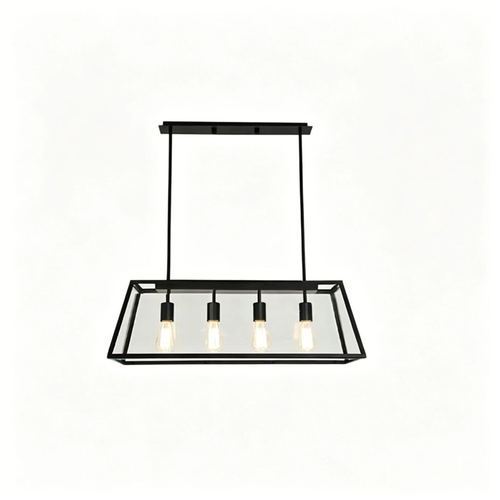 suspended cage pendant lighting