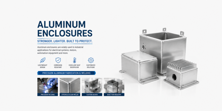 Aluminum Boxes: What Are They Used For in Reliable Industrial Applications? 8 Scatole Industriali in Alluminio prodotte con tecnologia di saldatura dell'alluminio per involucri personalizzati e protezione di apparecchiature elettriche