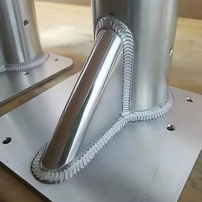 Custom Aluminum Welding with MIG process for thin aluminum sheets and durable welded assemblies