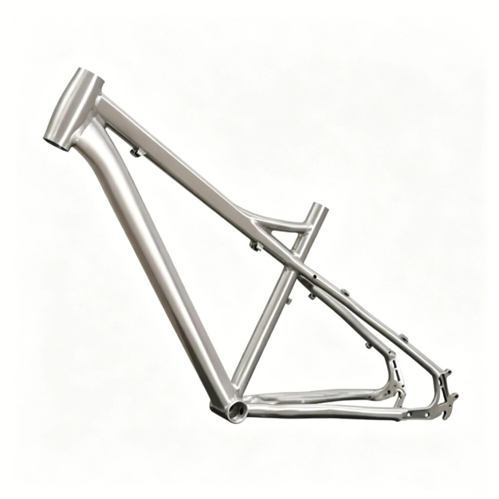Custom titanium frames manufacturer with precision TIG welding