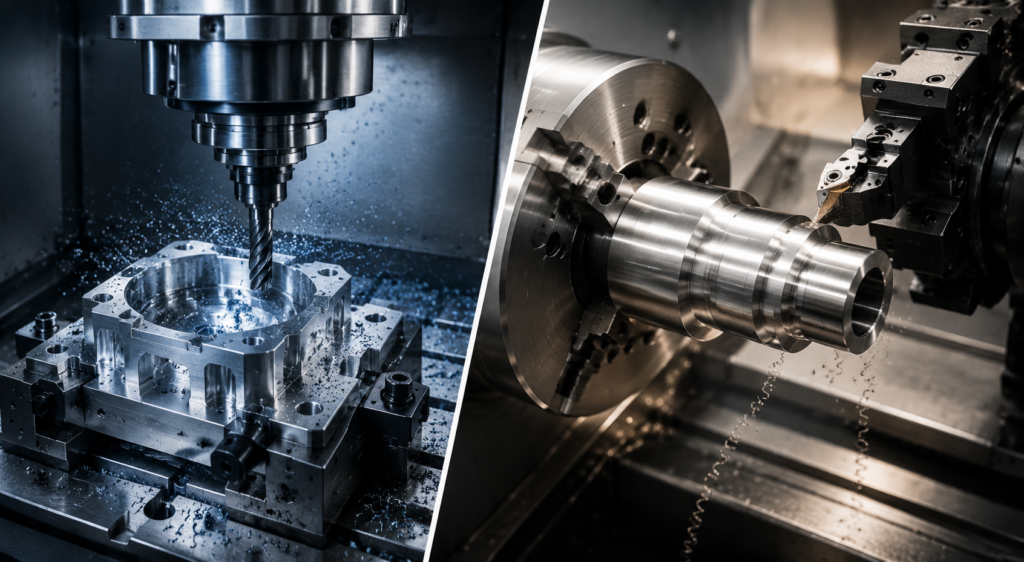 Precision CNC Machining Services featuring advanced CNC technology for automotive, industrial equipment, and OEM precision parts