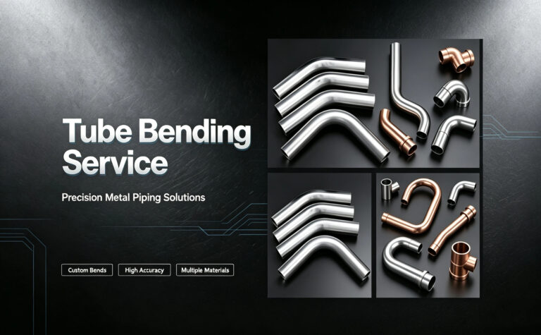 Industrial tube bending service for customized metal structures