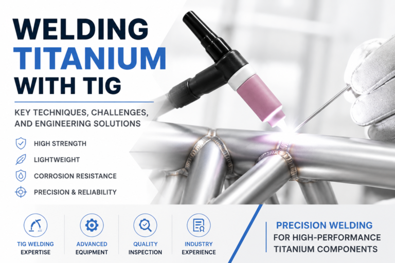 Welding Titanium with TIG: Key Techniques, Common Challenges, and Engineering Solutions 9 Tecniche di saldatura del titanio con TIG e soluzioni ingegneristiche