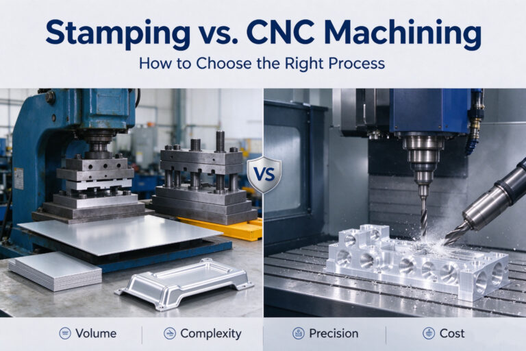 Stamping vs. CNC Machining: How to Choose the Right Manufacturing Process for Your Parts 1 Stamping vs CNC machining for custom metal parts